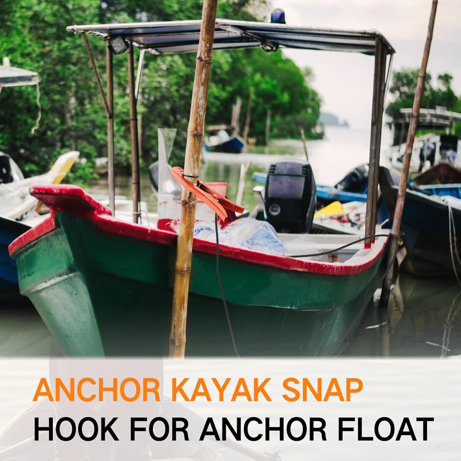 낚시 보트 및 캠핑 카약 액세서리를위한 플로트 카누 보 - Fishing Kayak Anchor 리뷰 및 가격