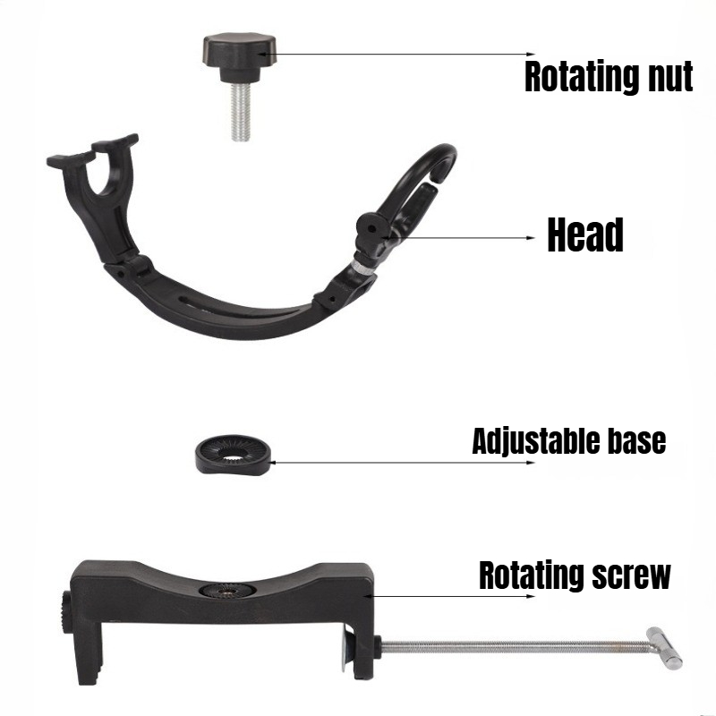 360 °   회전식 조절 가능한 고강도 낚싯대 거치대 - Fishing Kayak Rod Holder 리뷰 및 가격